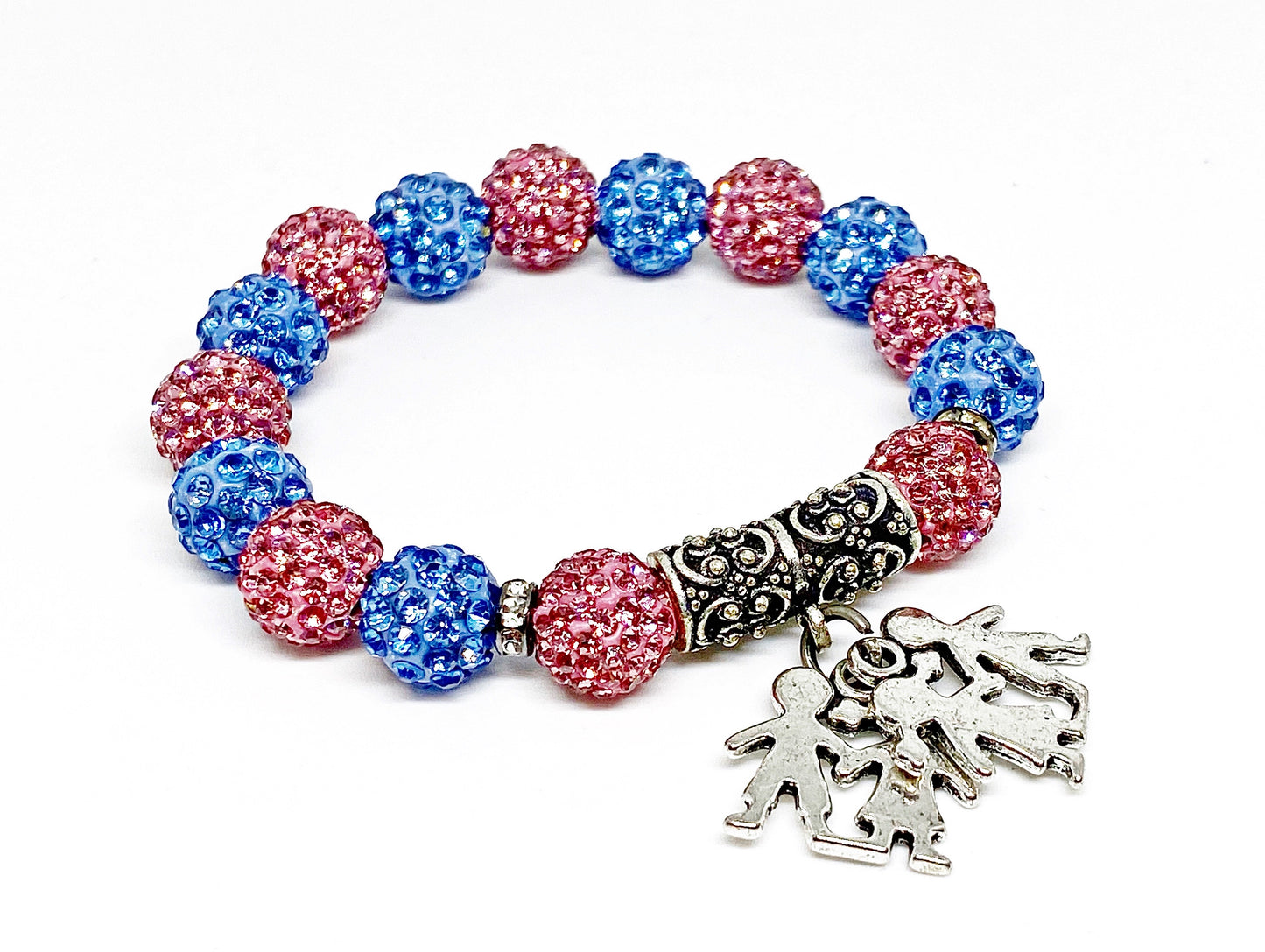 Jack and Jill Themed Bling Bracelet