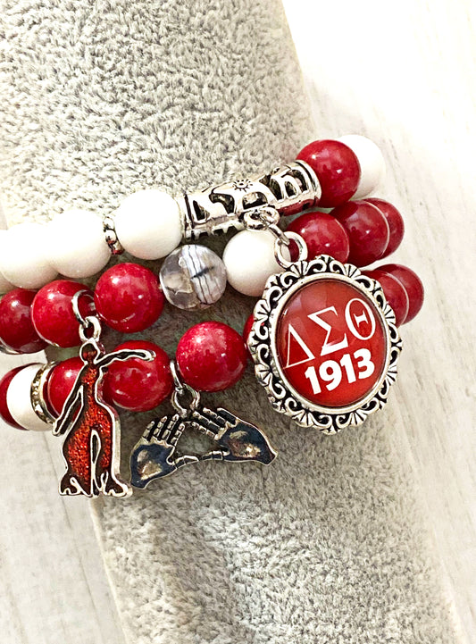 Delta Themed 3 Bracelet Set