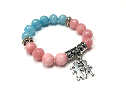 Single Jack and Jill Themed Bracelet