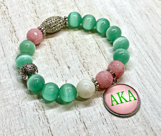 AKA Themed Bracelet