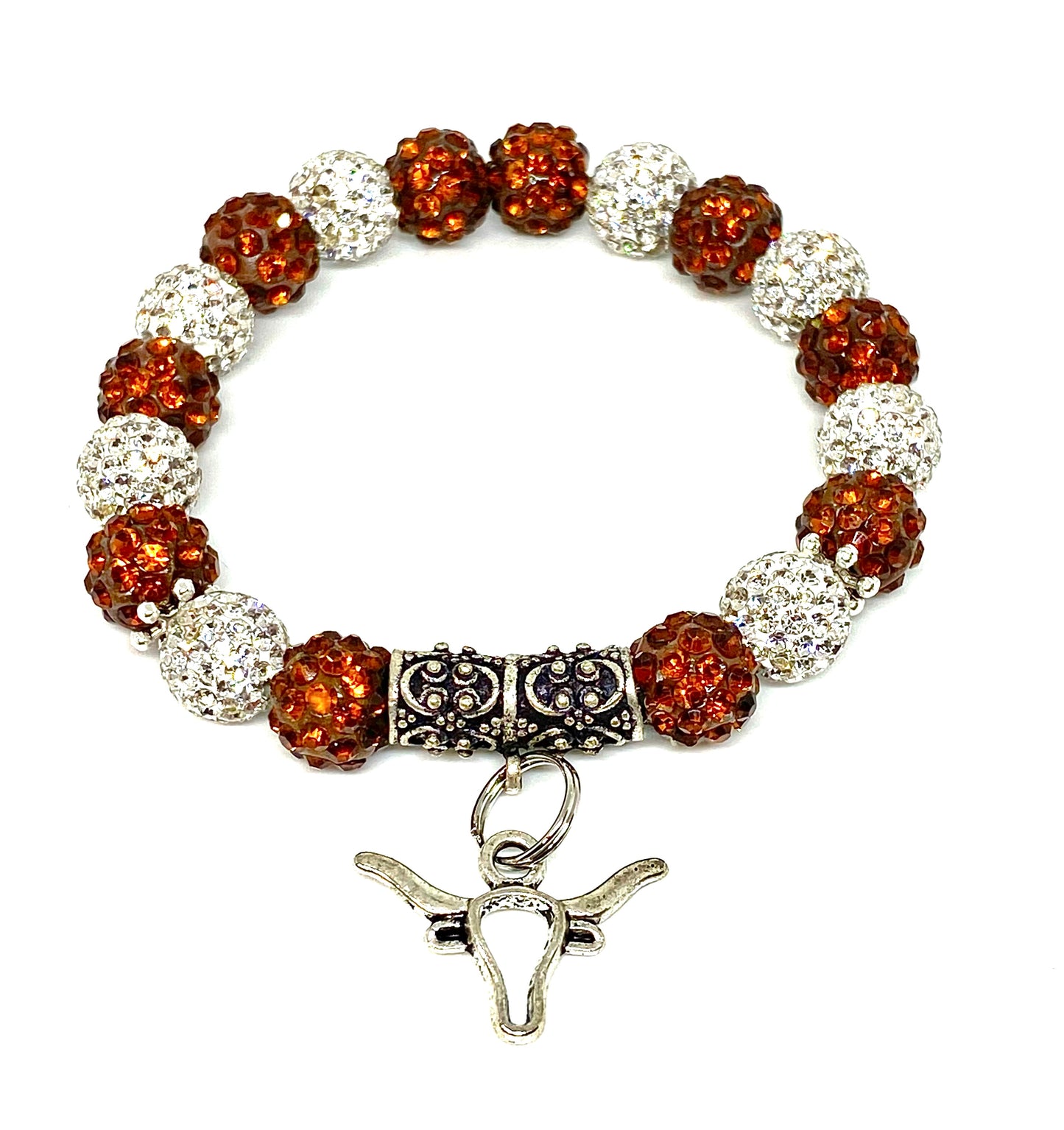 Texas Longhorn Themed Bracelet