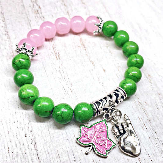 AKA Themed Bracelet - Crowned