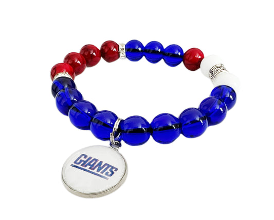 NY Giants Themed Fan Bracelet