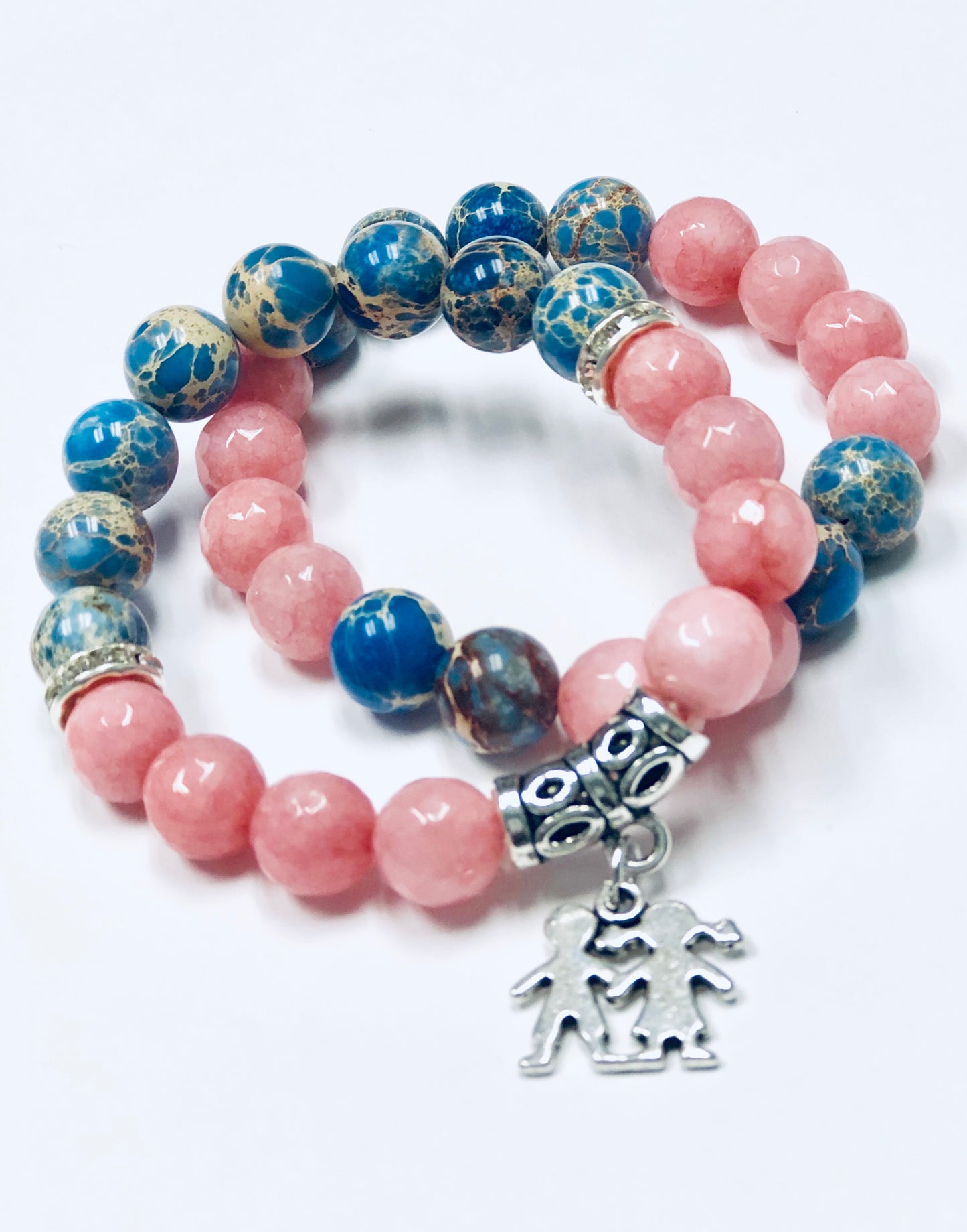 Jack and Jill Themed Bracelet Set