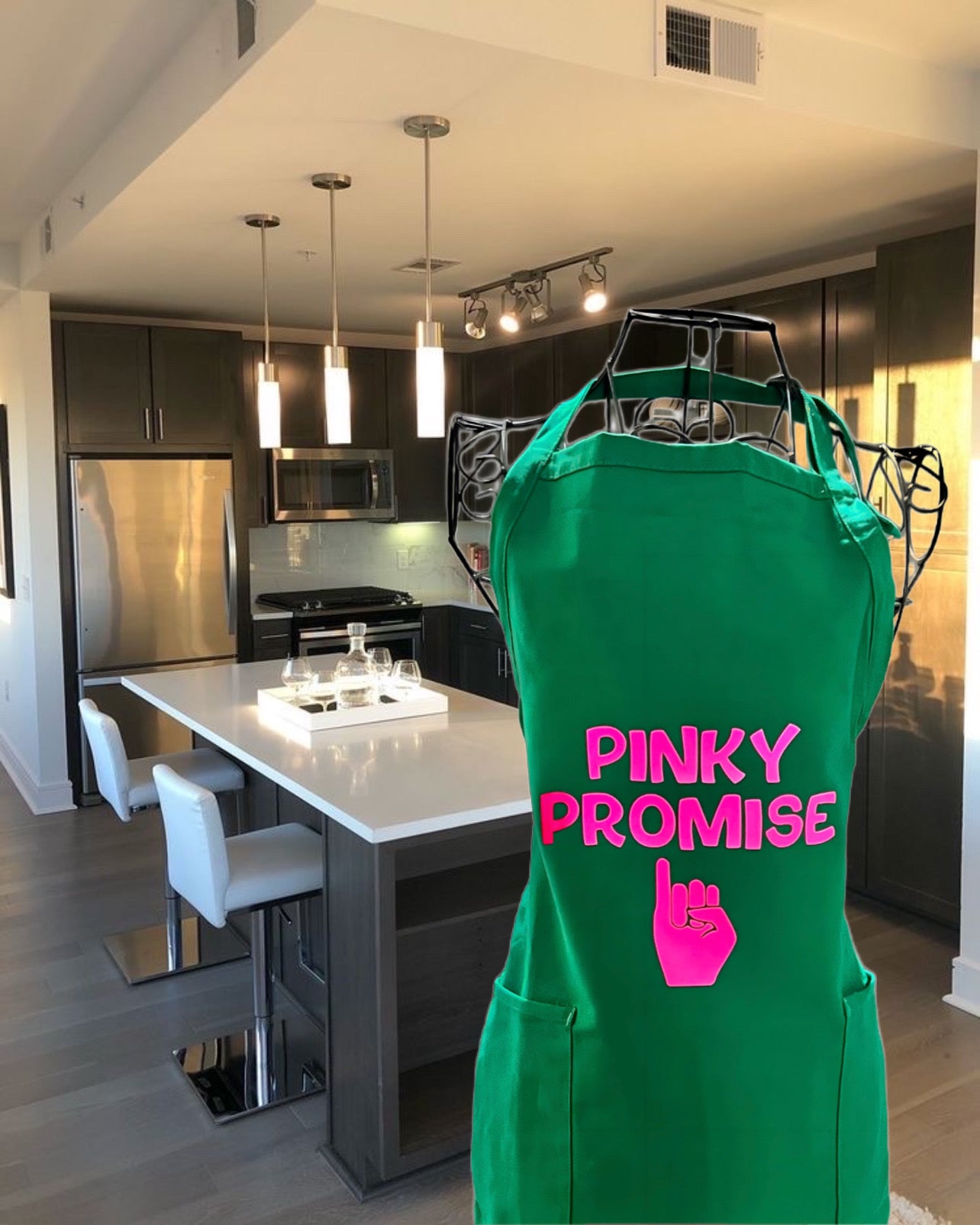 Pinky Promise Apron